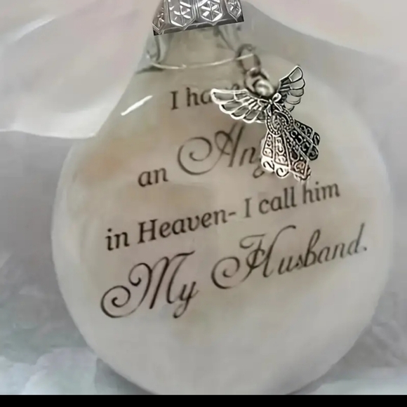 COPY - NWT HUSBAND REMEMBRANCE ORNAMENT - Picture 2 of 3